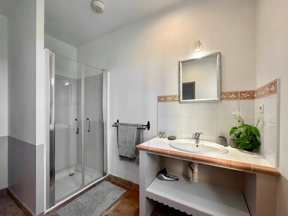 Salle de douche - Chambre Élégance - Maison Oléa, - Le Bugue - Périgord Noir Salle de douche - Chambre Élégance - Maison Oléa, - Le Bugue - Périgord Noir