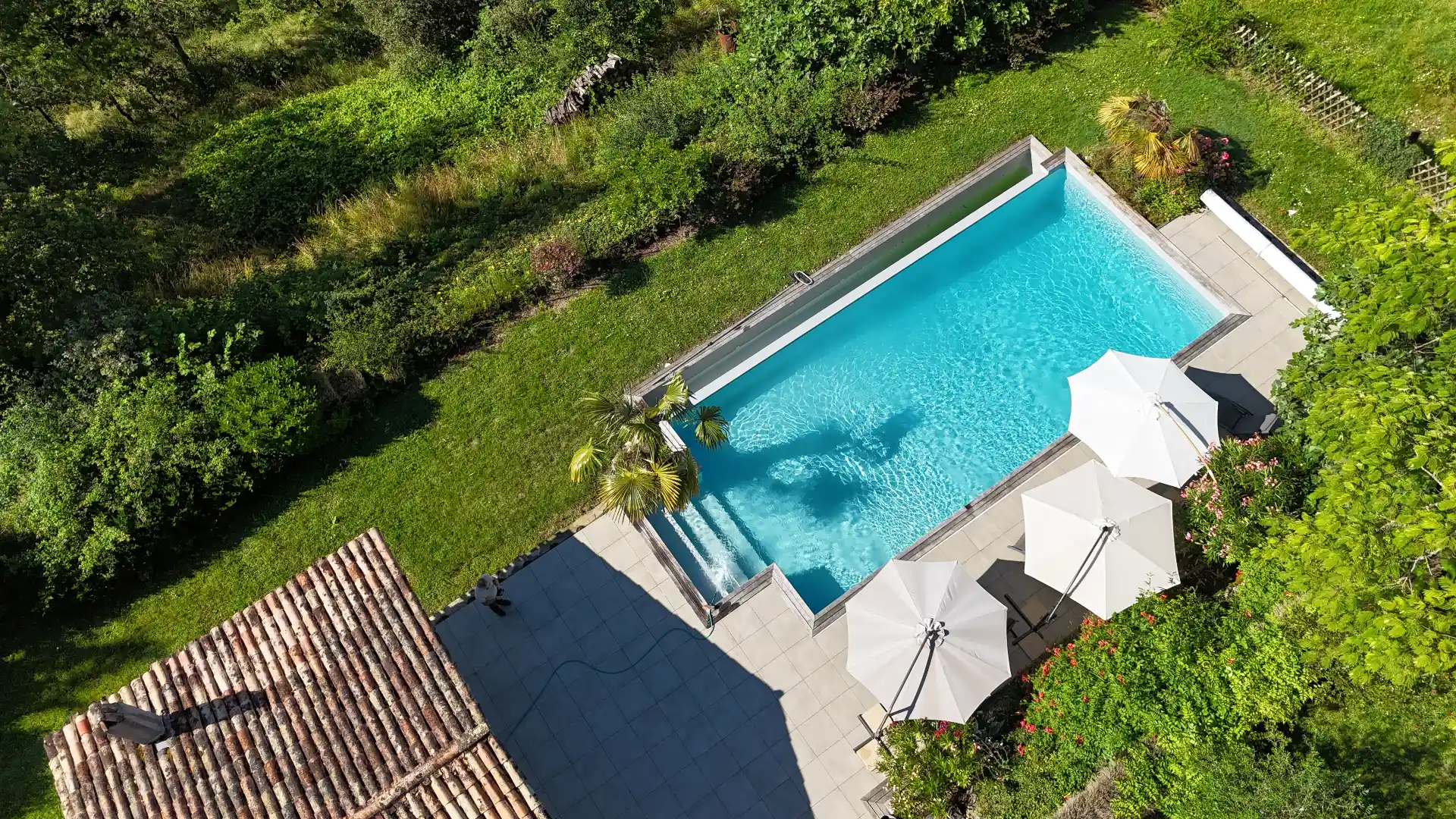 Piscine de la Maison Oléa, gîtes et chambres d'hôtes